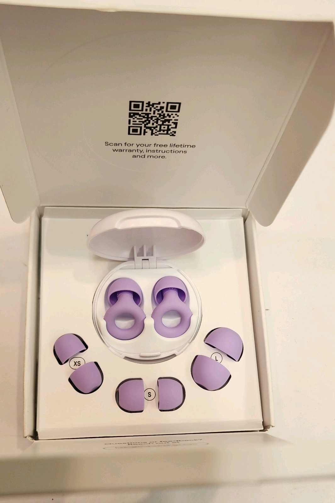 Loop Quiet 2 Earplugs for Noise Reduction Violet