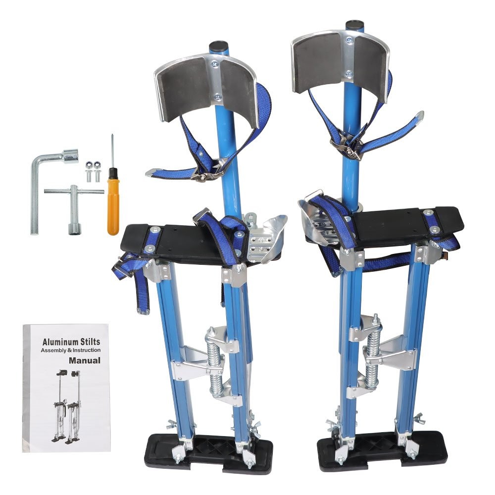 1 Pair 24″ – 40″ Professional Grade Adjustable Aluminum Stilts Tool For Painting