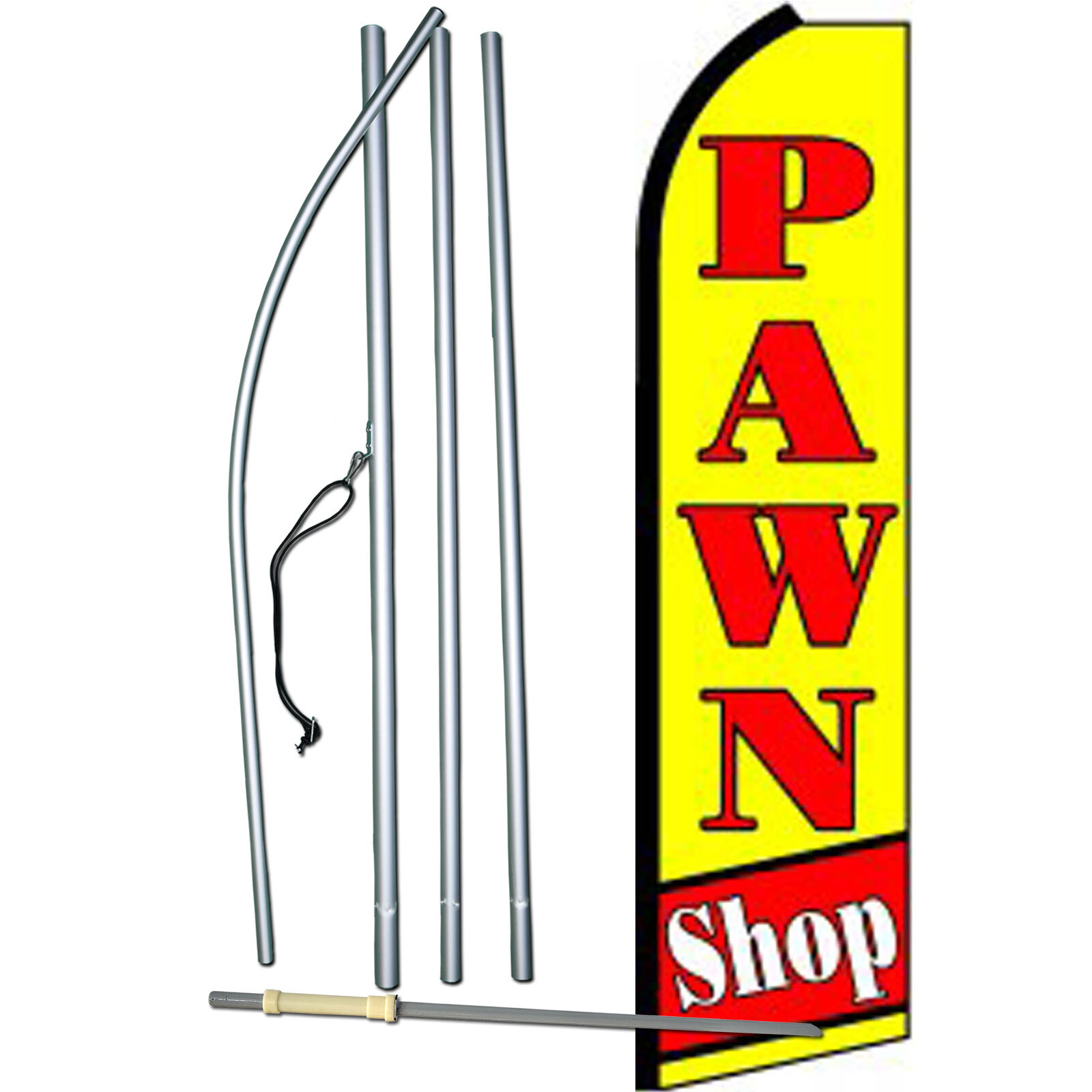 Pawn Shop Complete Swooper Flag Bundle