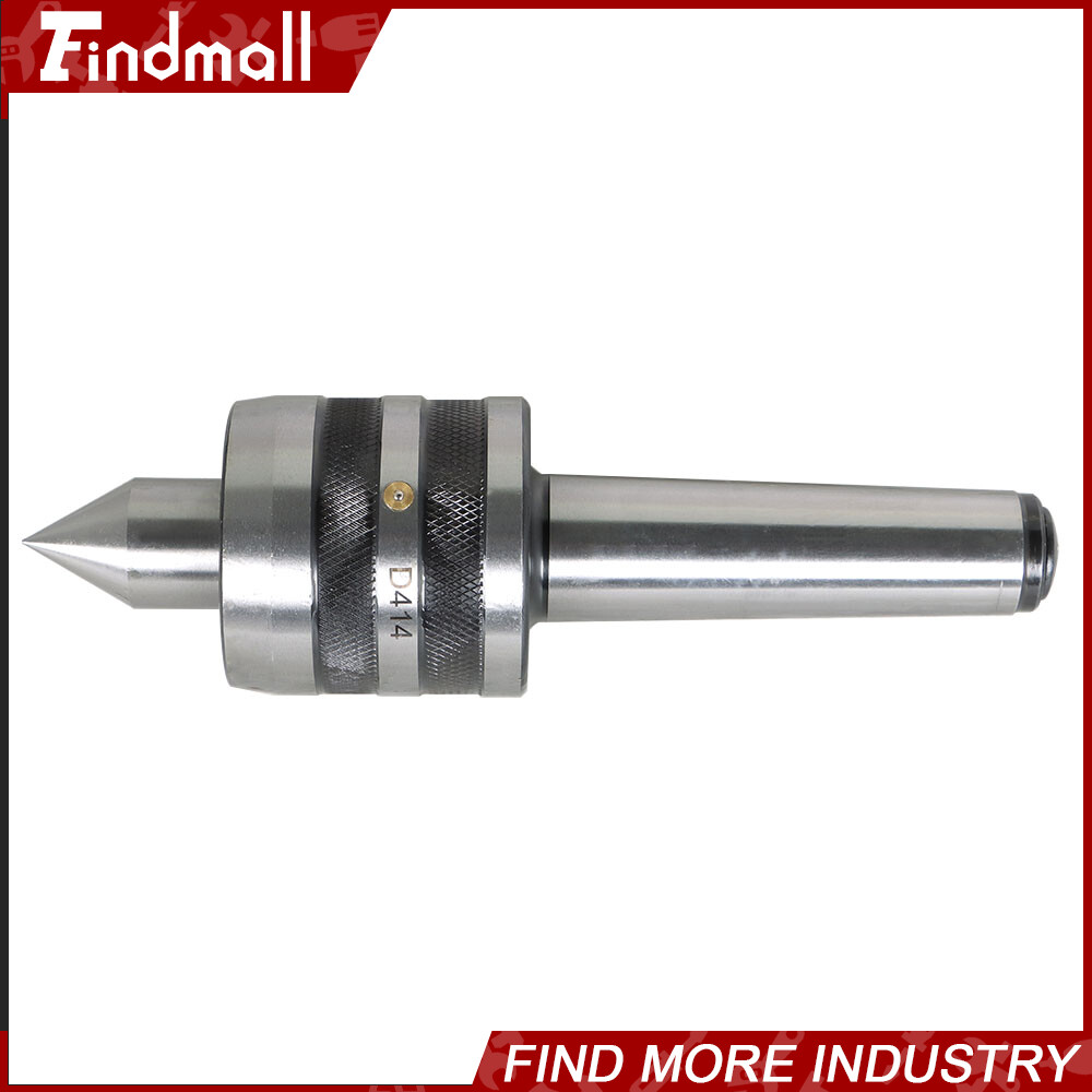 Findmall MT4 Live Center Morse Taper 4MT Triple Bearing Lathe Medium Duty CNC