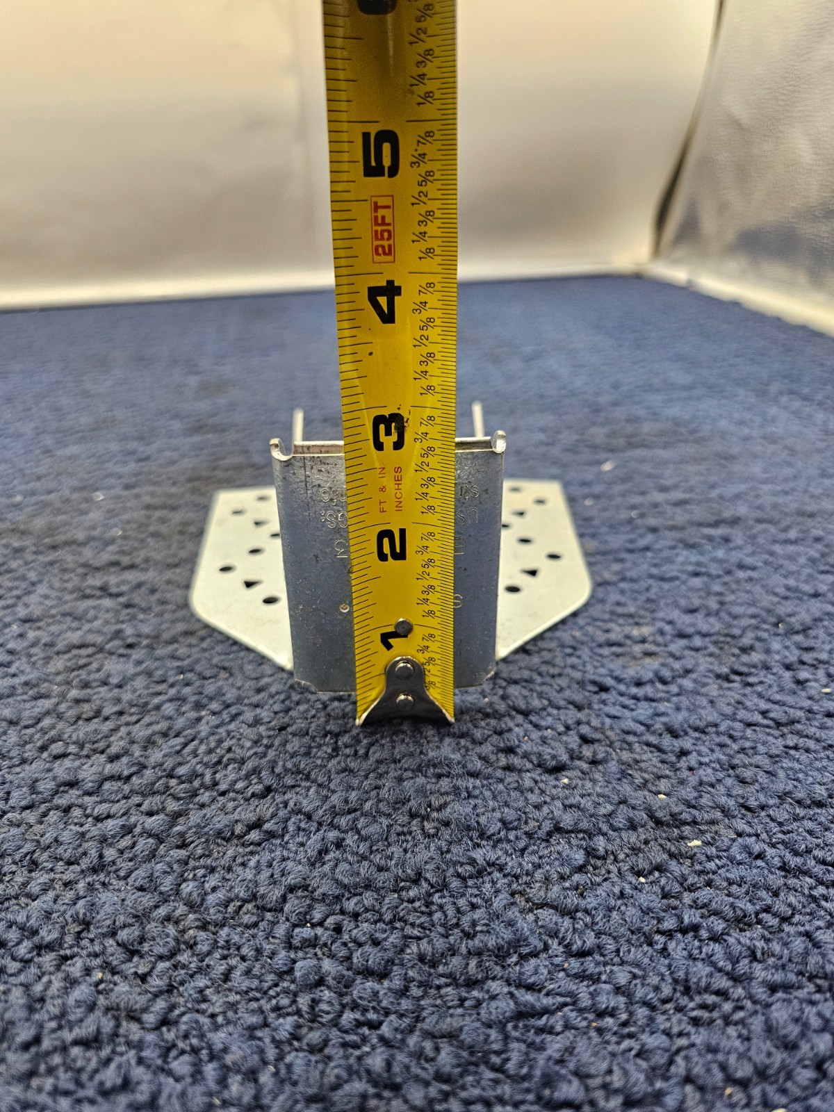 (QTY 5) Simpson Strong-Tie HU1.81/5 ESR-2523: Galvanized Face-Mount Joist Hanger