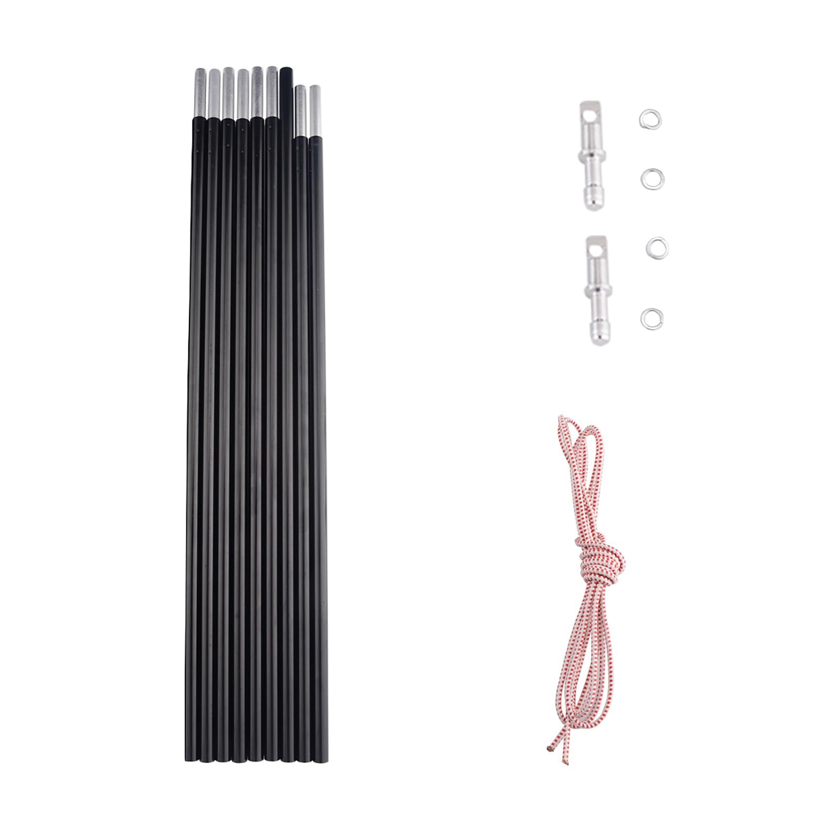 Aluminum Tent Poles Replacement 7001 Alloy T6 Heated Repair Kit Camping Gear