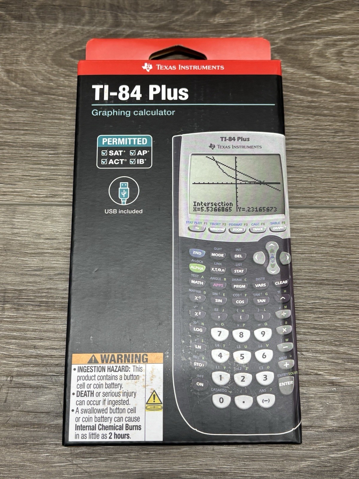 Texas Instruments TI-84 Plus All-Purpose Graphing Calculator Brand NEW