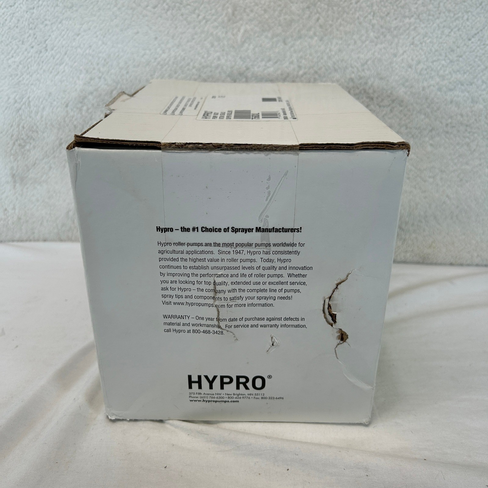 Hypro 7560XL Silver Series XL 8-Roller Pump 300 PSI 22.5 GPM 3/4 NPT Pentair NEW