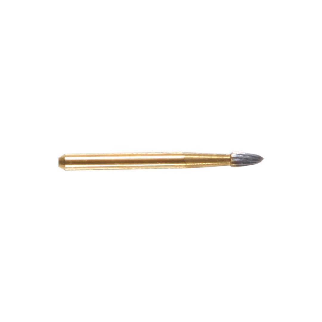 10Pcs Dental Tungsten Carbide Burs Trimming & Finishing Egg Football FG 7404 ns