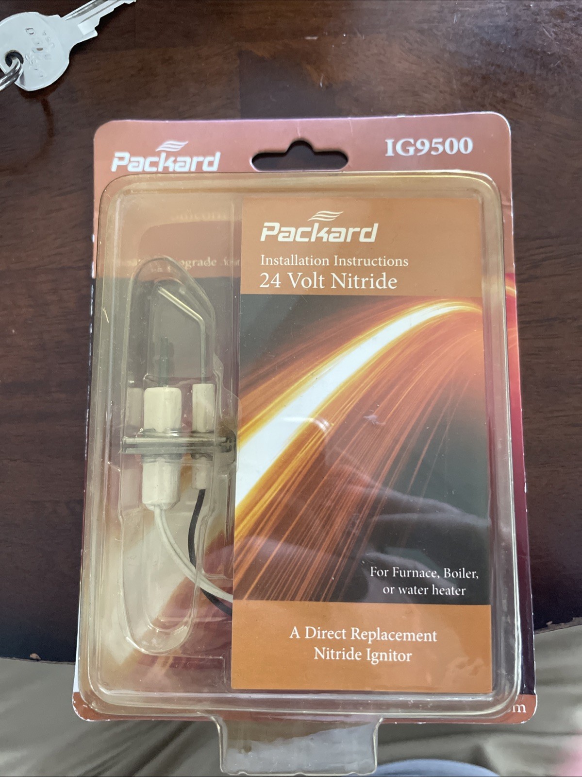 IG9500 Silicone Nitride Hot Surface Igniter 24V