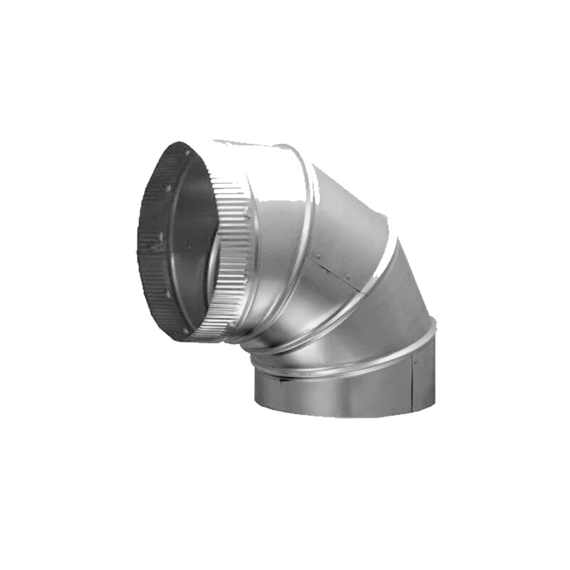 Goodman Round Duct Elbow 12516-CD Adjustable 26 Gauge THK