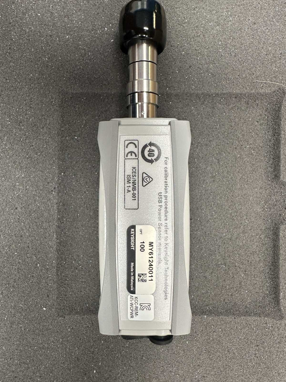 Keysight U2001A (USB2001A) USB Power Sensor 10MHz–6GHz + Cal Cert + Cables (NEW)