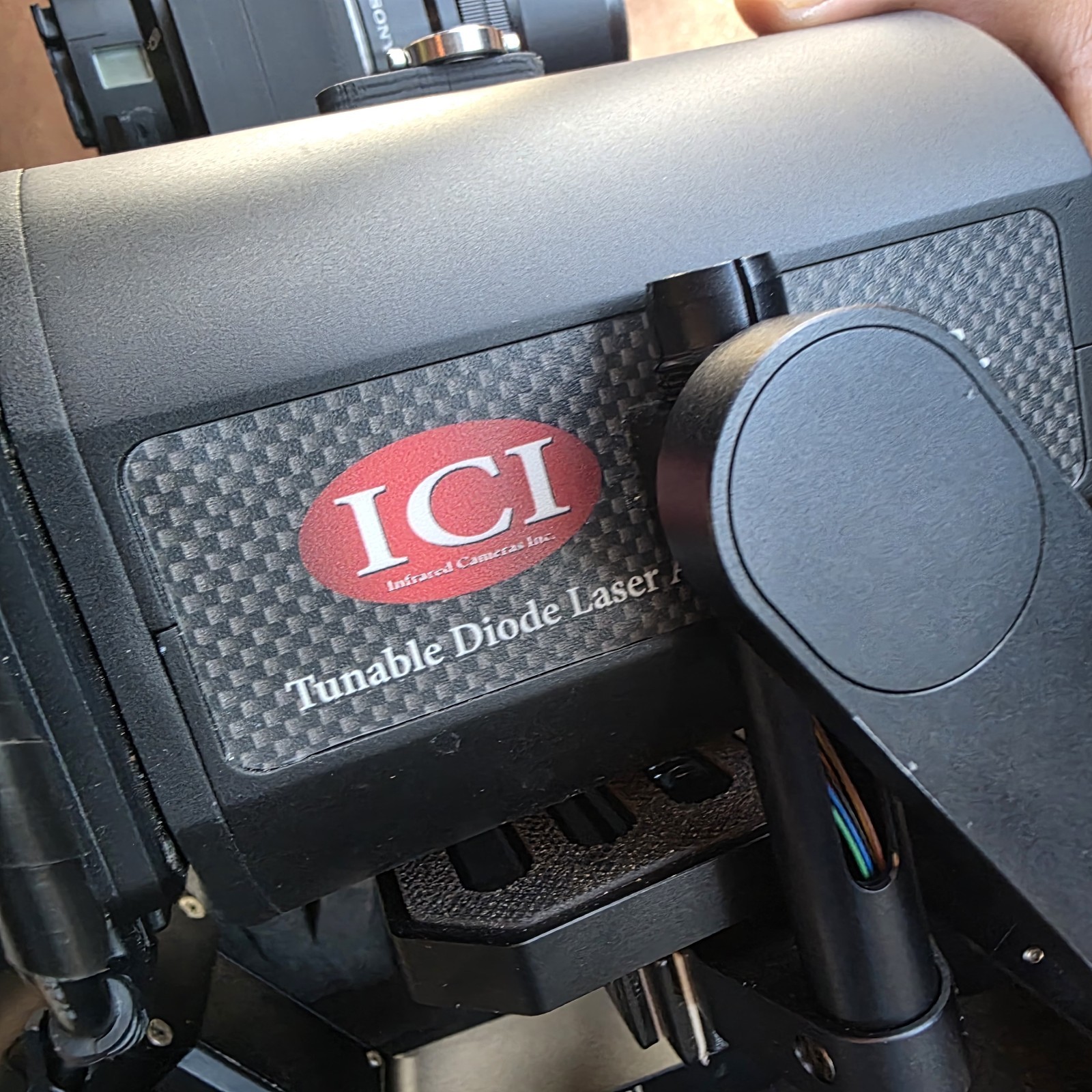 ICI Rage/Mirage HC Optical Gas Imaging OGI Camera Payload DJI M600 Pro Drone