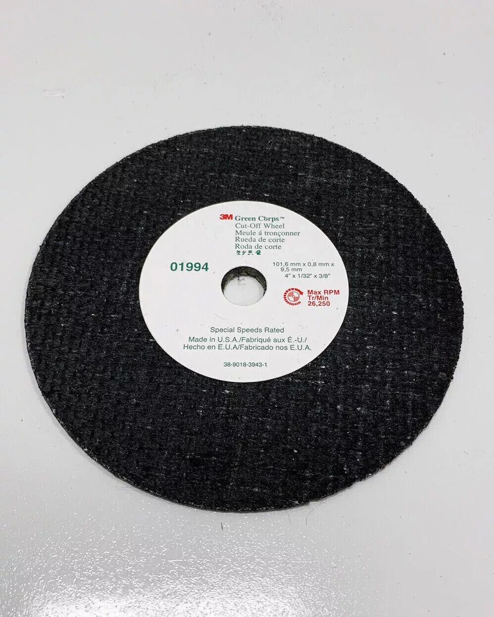 3M Cut-Off Wheels 01994 (New part# 66518) 1-disc (4″ )