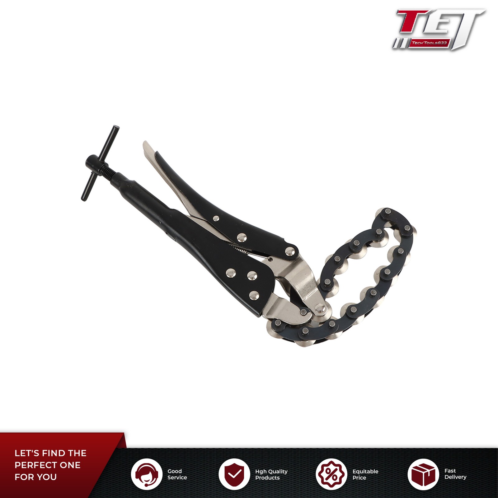 Heavy Duty Exhaust Cutting Tool Tube Chain Tail Pipe Cutter Plier 19mm – 78mm