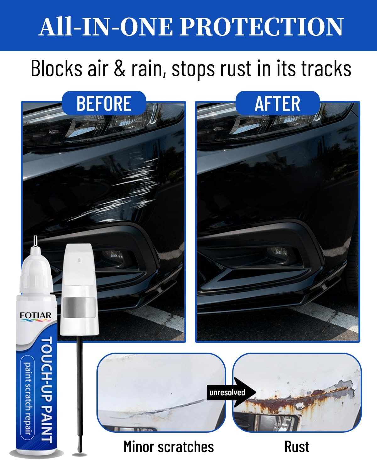 Black Obsidian/Super BlackKH3 Touch up Paint for NissanExact Match Scratch Re…