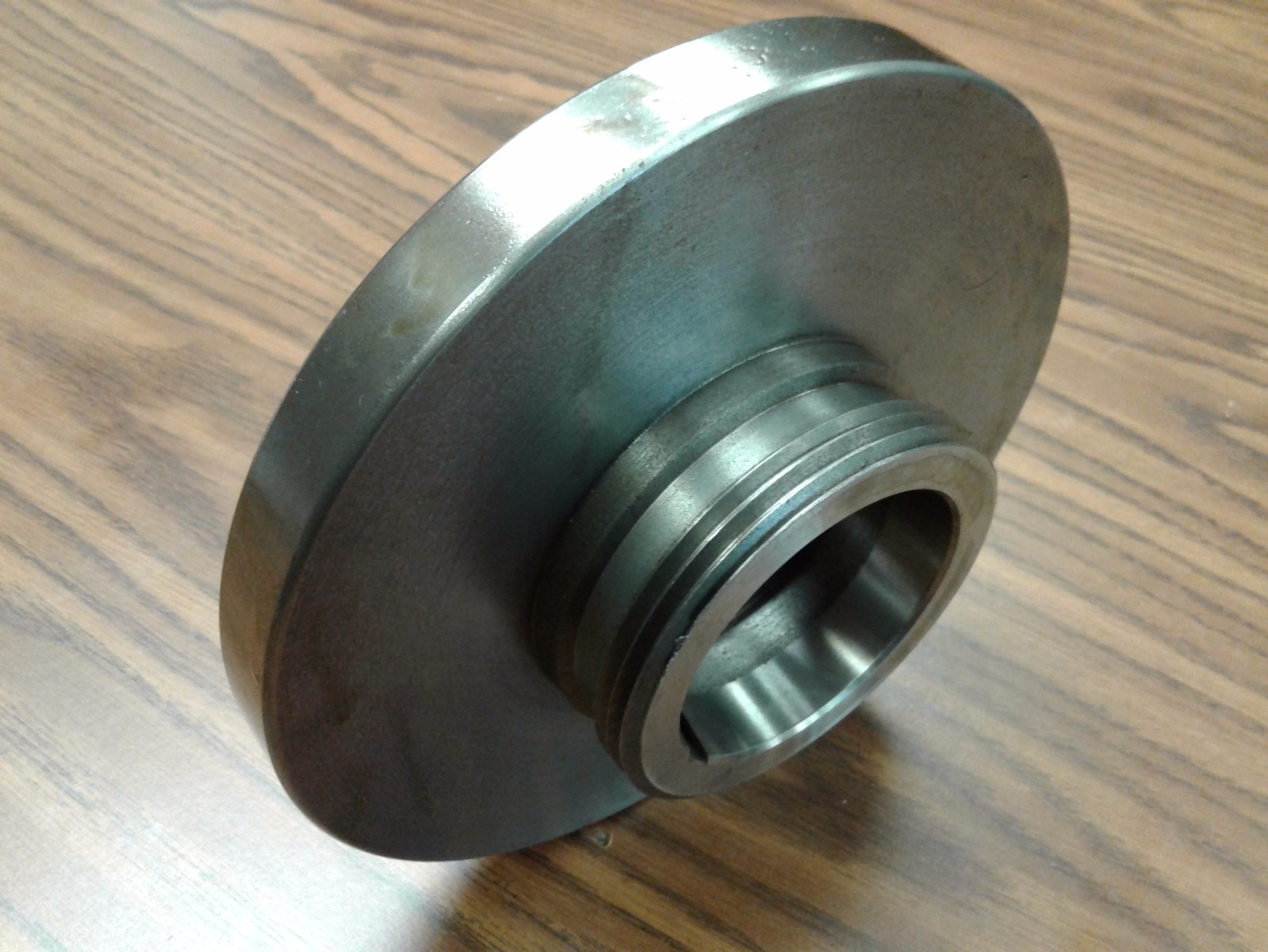 8″ L00 Semi-finished adapter Plate for LATHE CHUCKS #ADP-08-L00SM-NEW