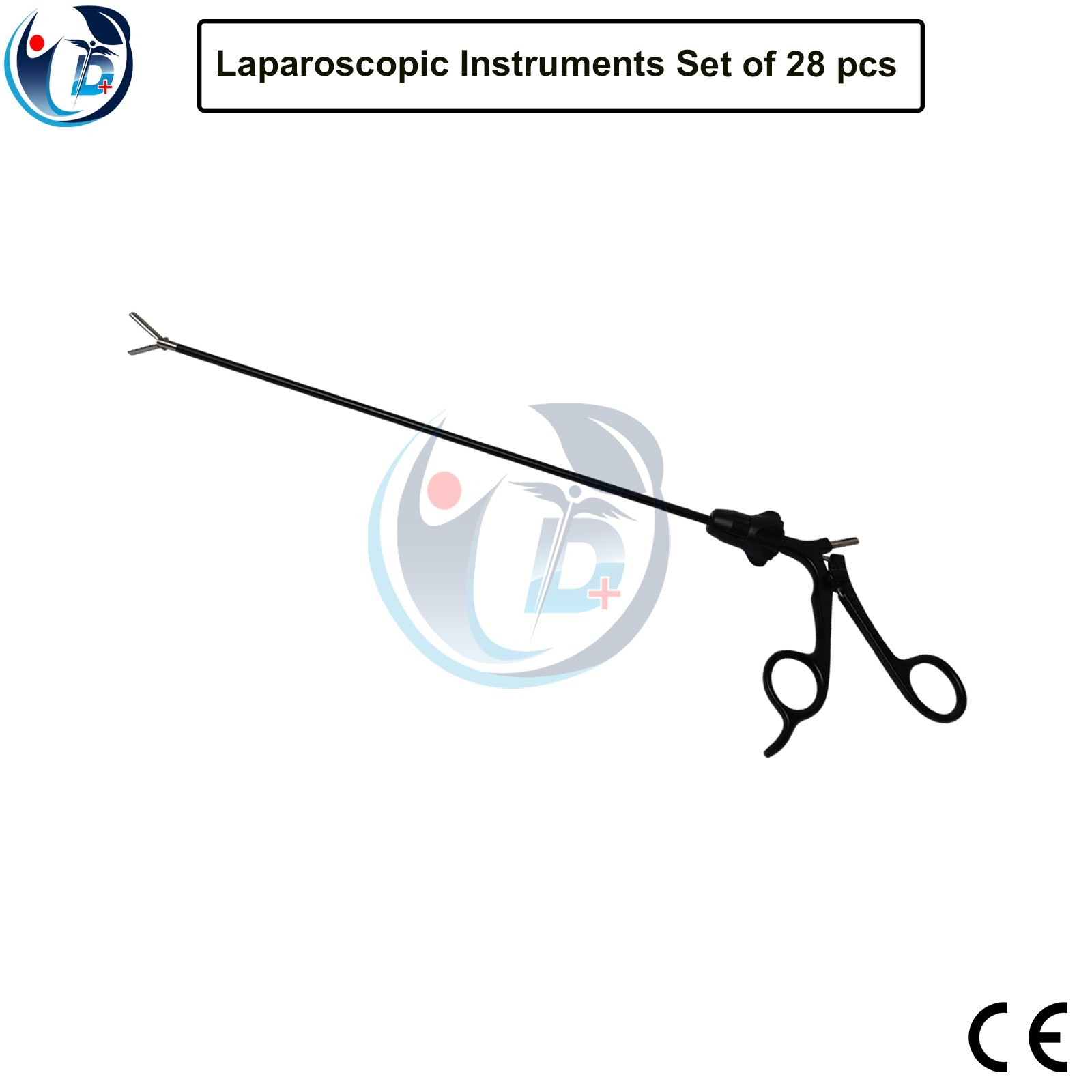 28 Pcs Laparoscopic Surgery Instrument Set General Surgical Laparoscopy Kit