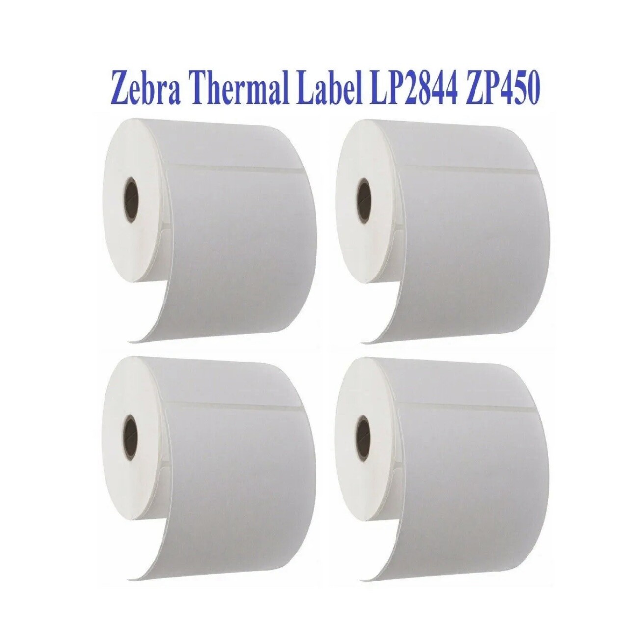 4 Rolls 4″X6″ Zebra 2844 Eltron ZP450 Direct Thermal Shipping Labels 1000 PCS