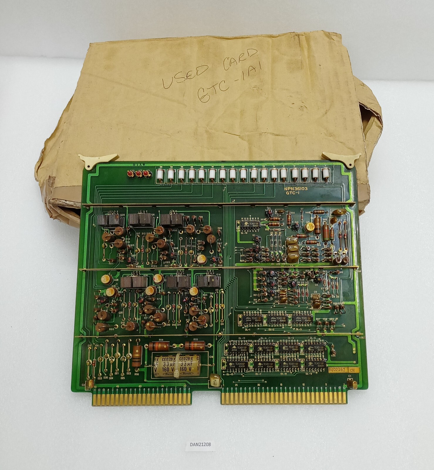 NISHISHIBA CARD NPN36103 GTC-1A1