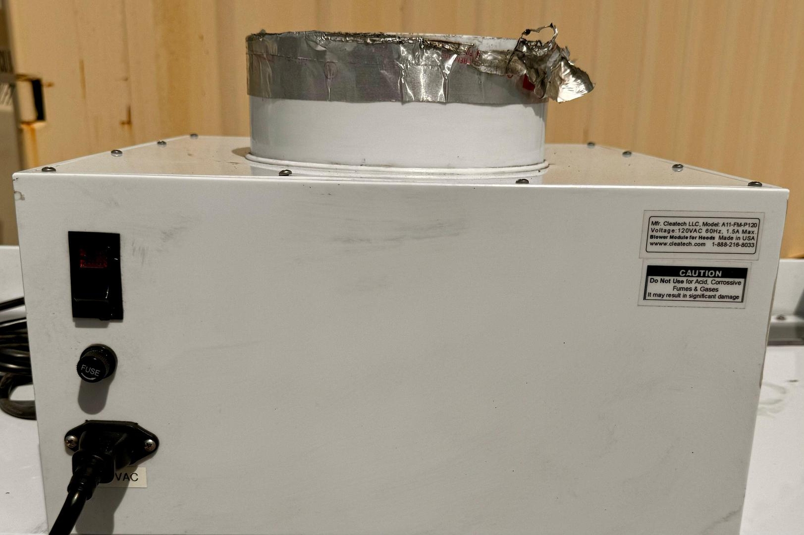 MFR Cleartech LLC A11-FM-P120 48″ Laboratory Fume Hood