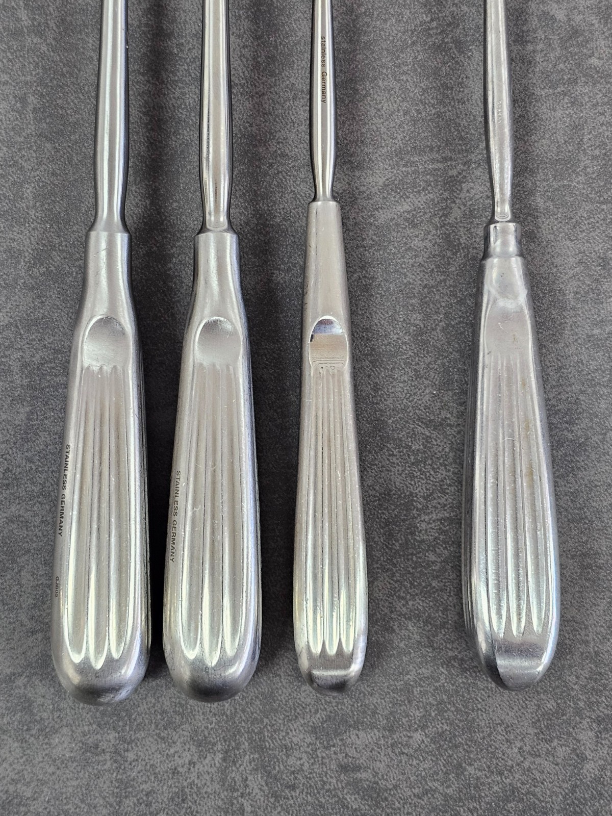 3pc SSI Ultra Barnhill Adenoid Curettes 2 3 & Child 2 + 1 Unbranded 71-3614 3616