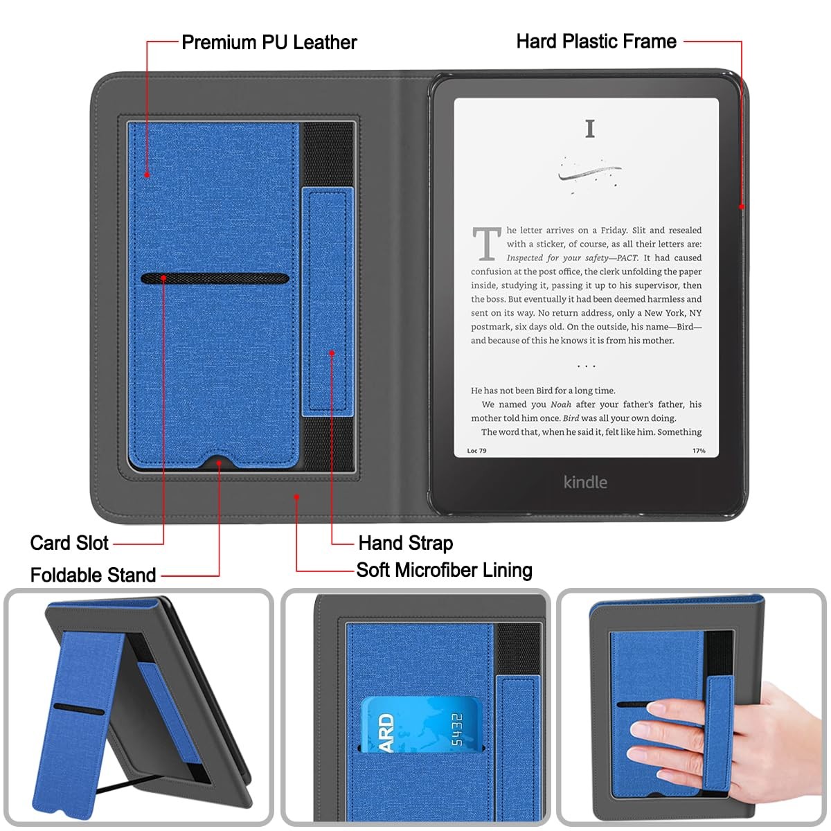Case for 7″ eReader 12. Generation 2024 and Colorsoft Signature Edition 1st …