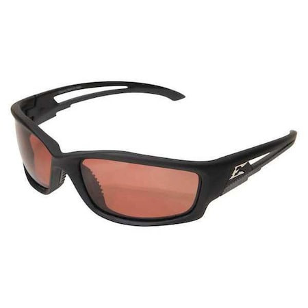 Edge Eyewear Tsk215 Kazbek, Safety Glasses Anti-Scratch, Polarized, Amber