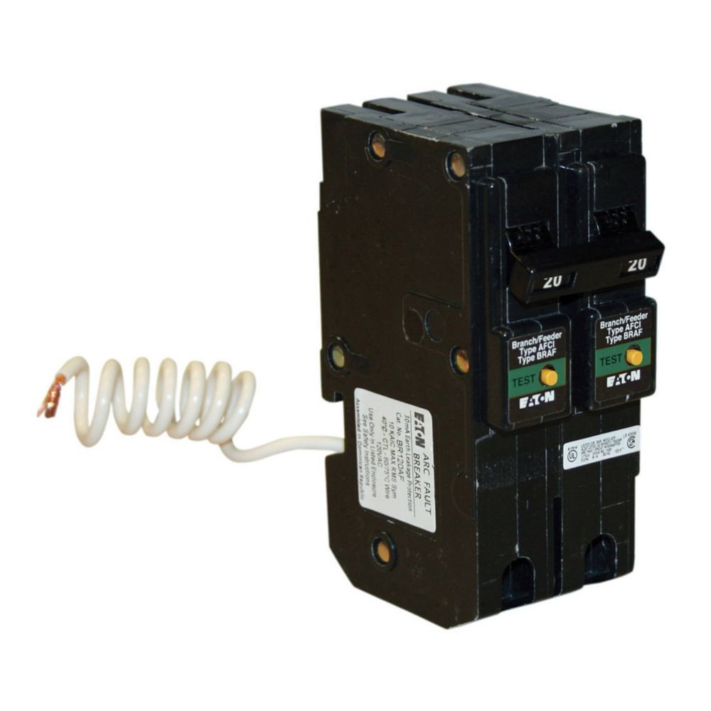 NIB – Eaton – BRL220CAF – Eaton Br Afci Circuit Breaker, Fire-Guard Afci