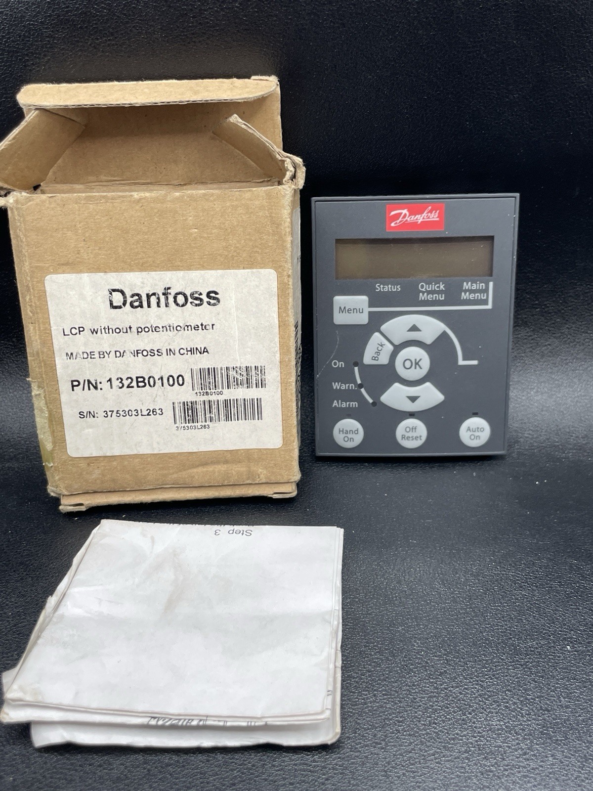 Danfoss LCP11 Control Panel – Model 132B0100