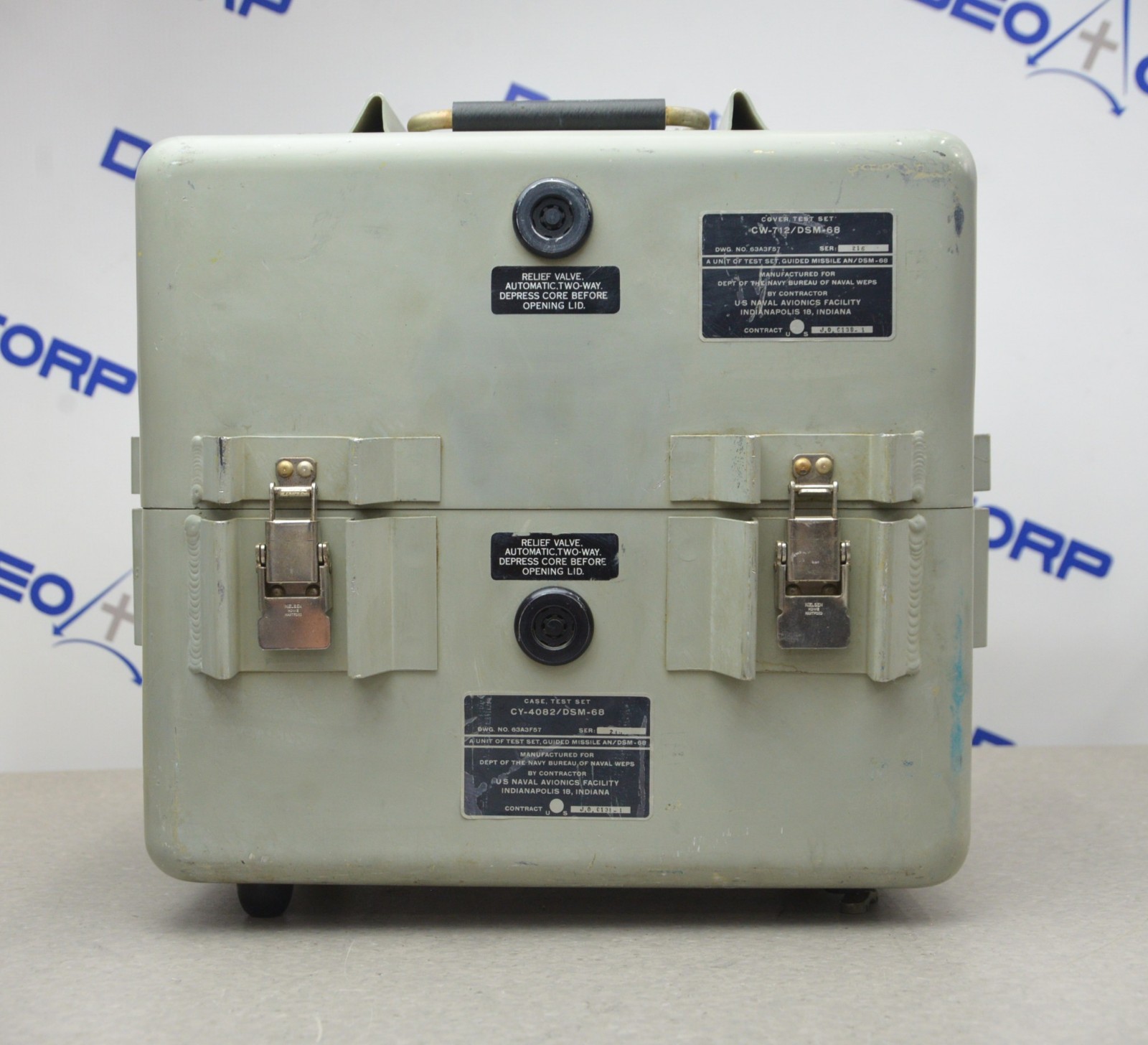 NAVEWEPS Guided Missile Test Set AN/DSM-68 63A3D100 – 1965