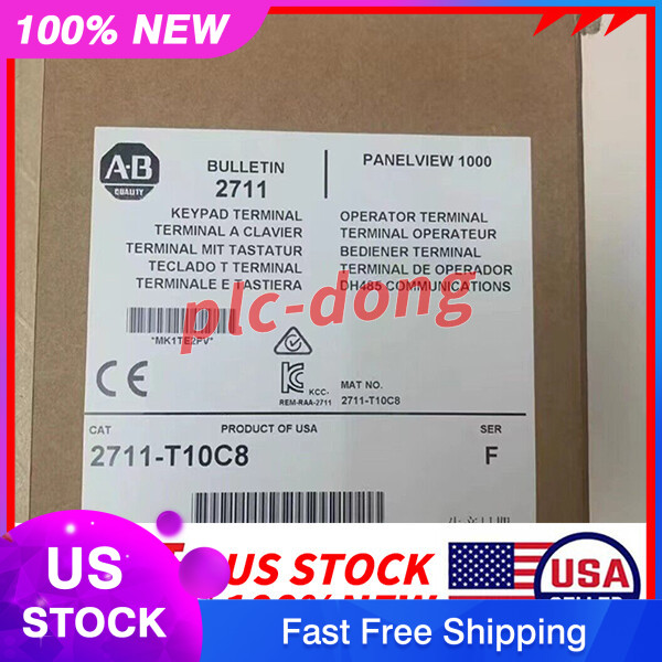 2711-T10C8 Allen-Bradley Brand New AB 1000 COLOR TERMINAL 10.4-IN