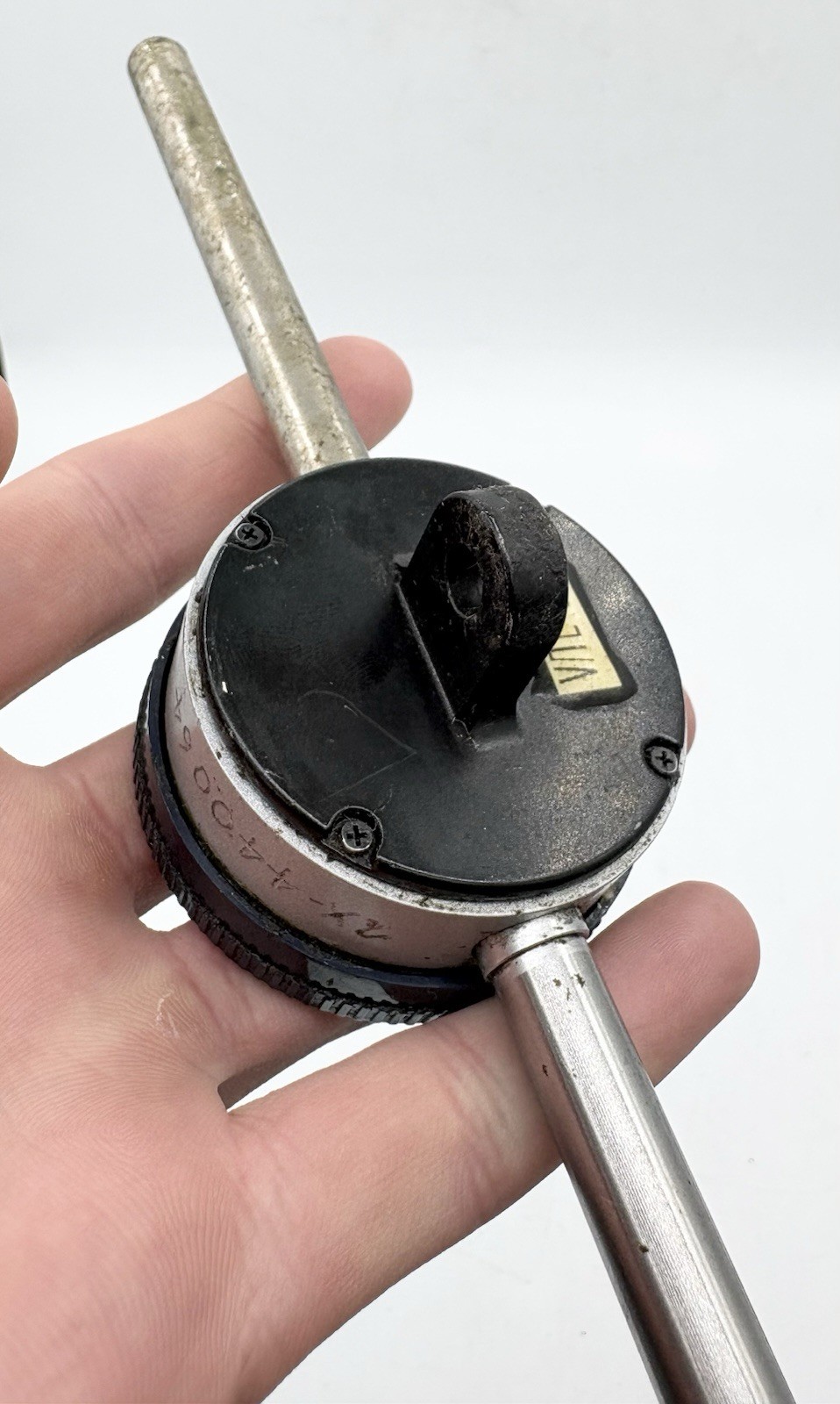Mitutoyo No. 2424s-19 .001” KML267 Jeweled Gauge Made In Japan USED +