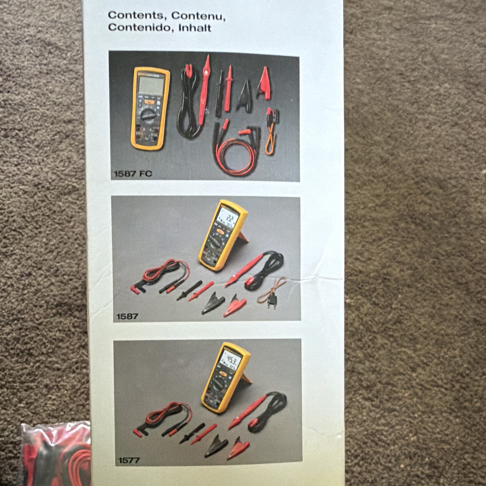Fluke 1577 Insulation Multimeter CAT III 1000V w/ Carrying Case