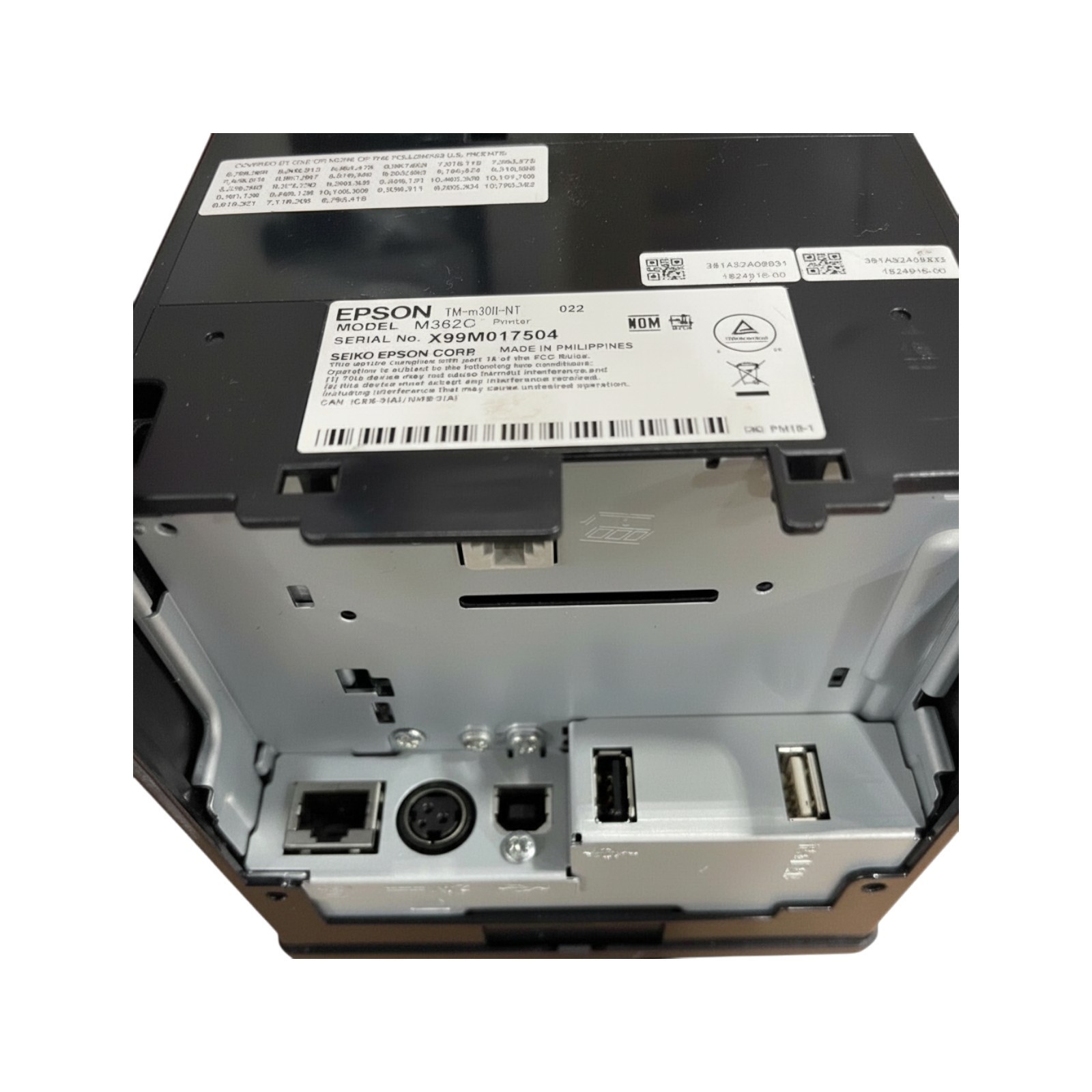 Epson TM-M30ii-NT-022 Model M362C Thermal Printer,Ethernet-LAN/USB*NOT BLUETOOTH