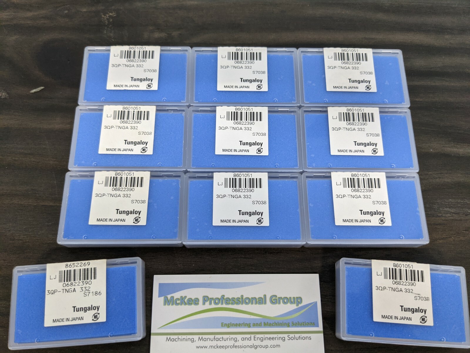 Tungaloy PCBN Inserts (Brand New Factory Sealed) – 3QP-TNGA160408 BX480
