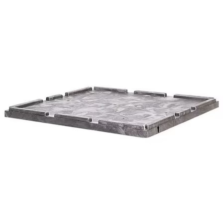 Orbis Ckd4845-1 Bulk Container Cover 48 1/2 In L, 45 1/2 In W, 3 In H, Plastic,