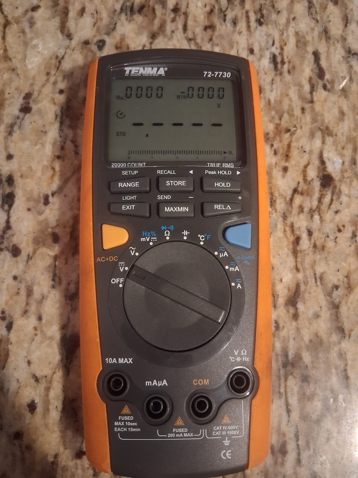 Tenma Multimeter 72-7730 – Not Fully Tested AS IS