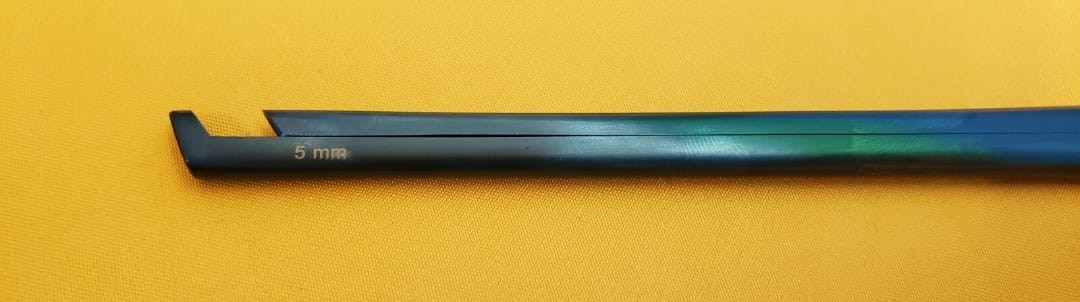 Kerrison Rongeurs 7″ Shaft 5mm Up 40 Degree Ceramic Blue Coated Neuro/Spine