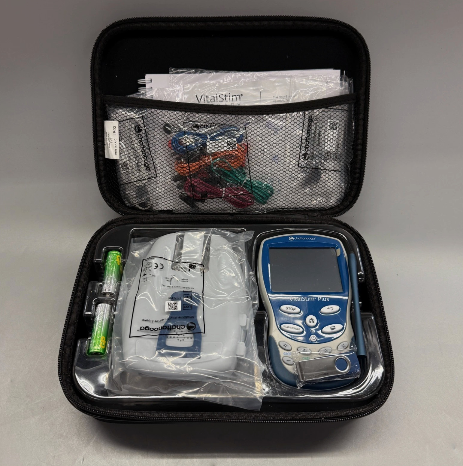 NEW CHATTANOOGA VITALSTIM PLUS ELECTROTHERAPY AND SEMG BIOFEEDBACK SYSTEM 5923-3