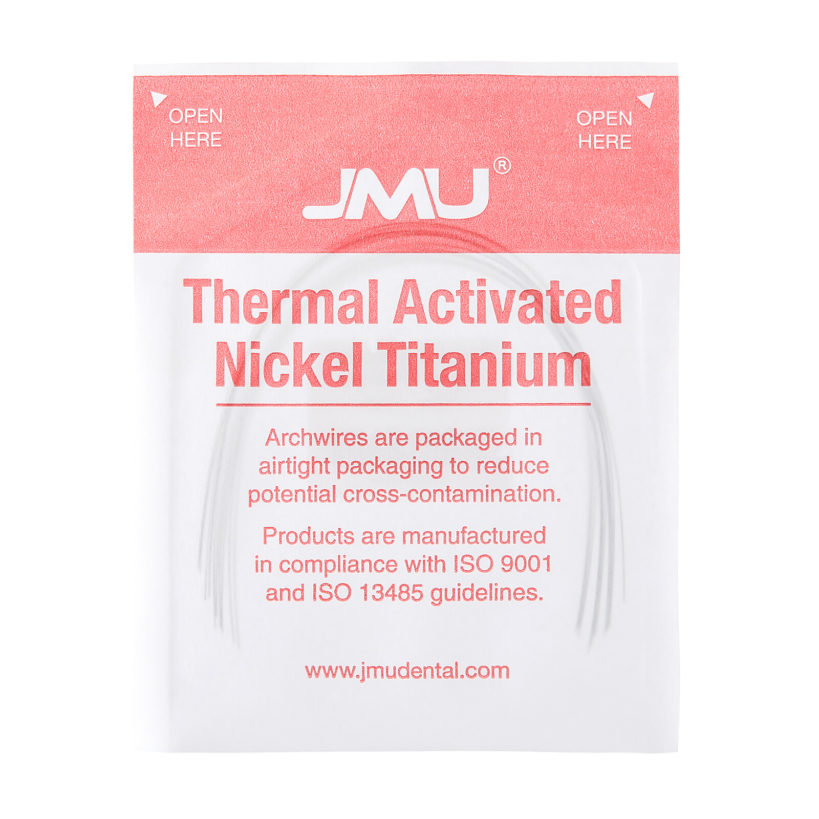 10PCS Ortho NiTi Archwires Nickel Thermal Activated Universal Titanium Expanded