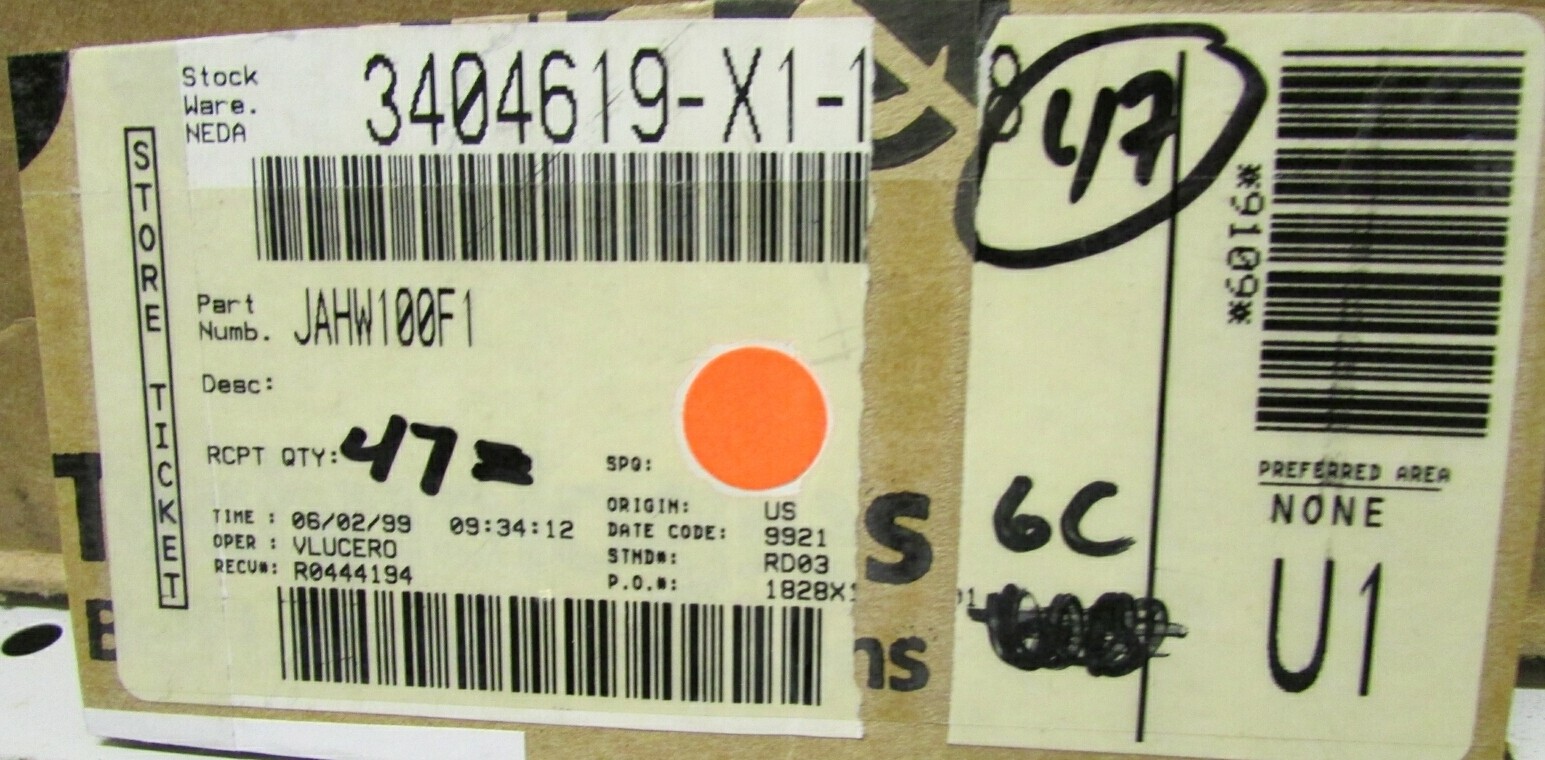 New Lucent Voltage Converters DC 36-75V 2.2A In, DC 3.3V 20A Out 66W JAHW100F1