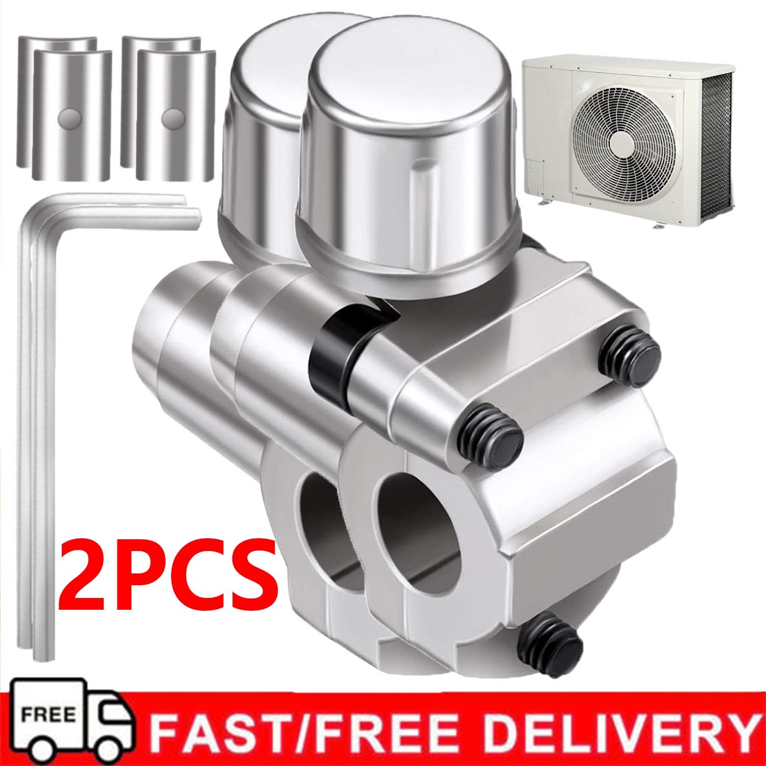 6PCS For HVAC System Air Conditioner BPV-31 Bullet Piercing Valve Line Tap Valve