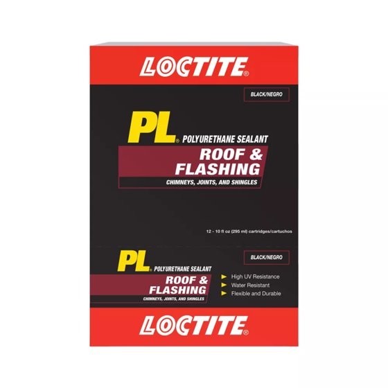 PL Roof and Flashing 10 Oz. Polyurethane Sealant Black Cartridge