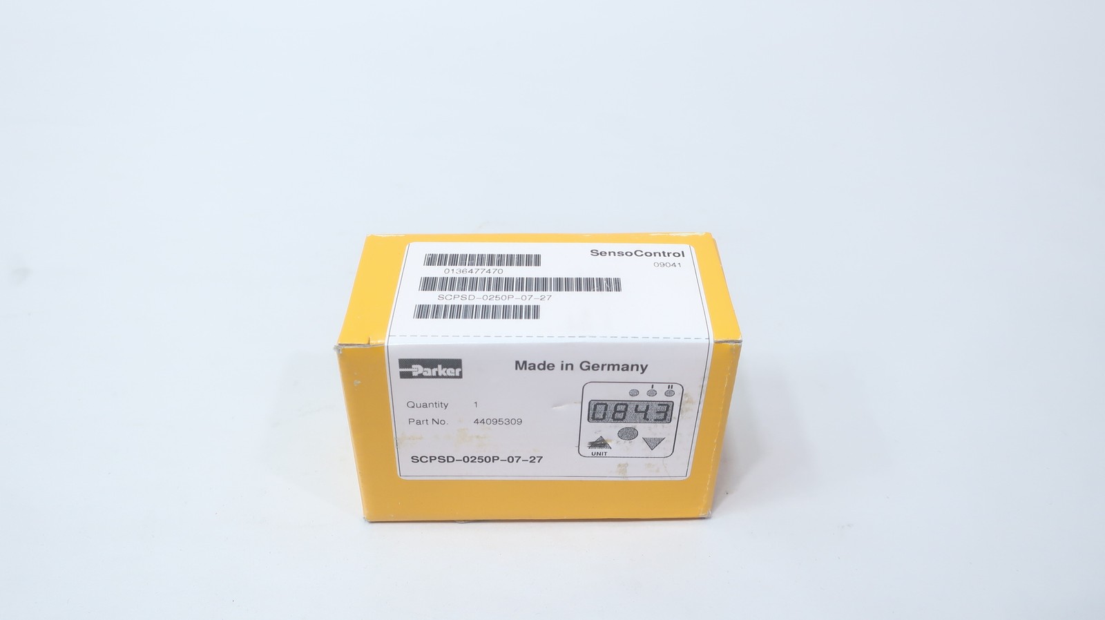 Parker SCPSD-0250P-07-27 Pressure Sensor 15-30v-dc 250psi