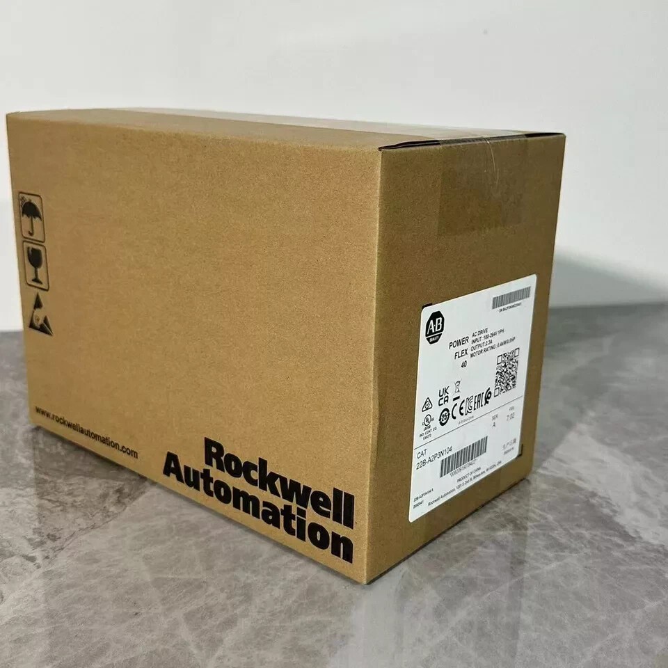 New AB 22B-A2P3N104 Power Flex 40 0.4 kW 0.5 HP AC Drive 22BA2P3N104 US Free Tax