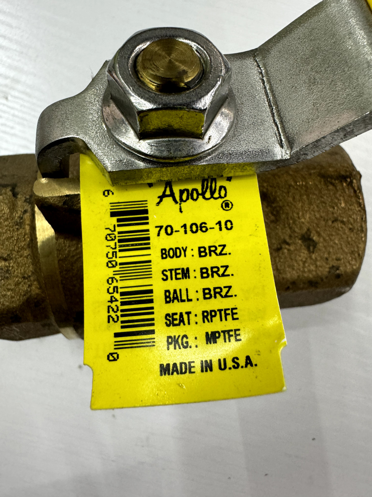 Apollo 70-106-10 Bronze Ball Valve 1-1/4″