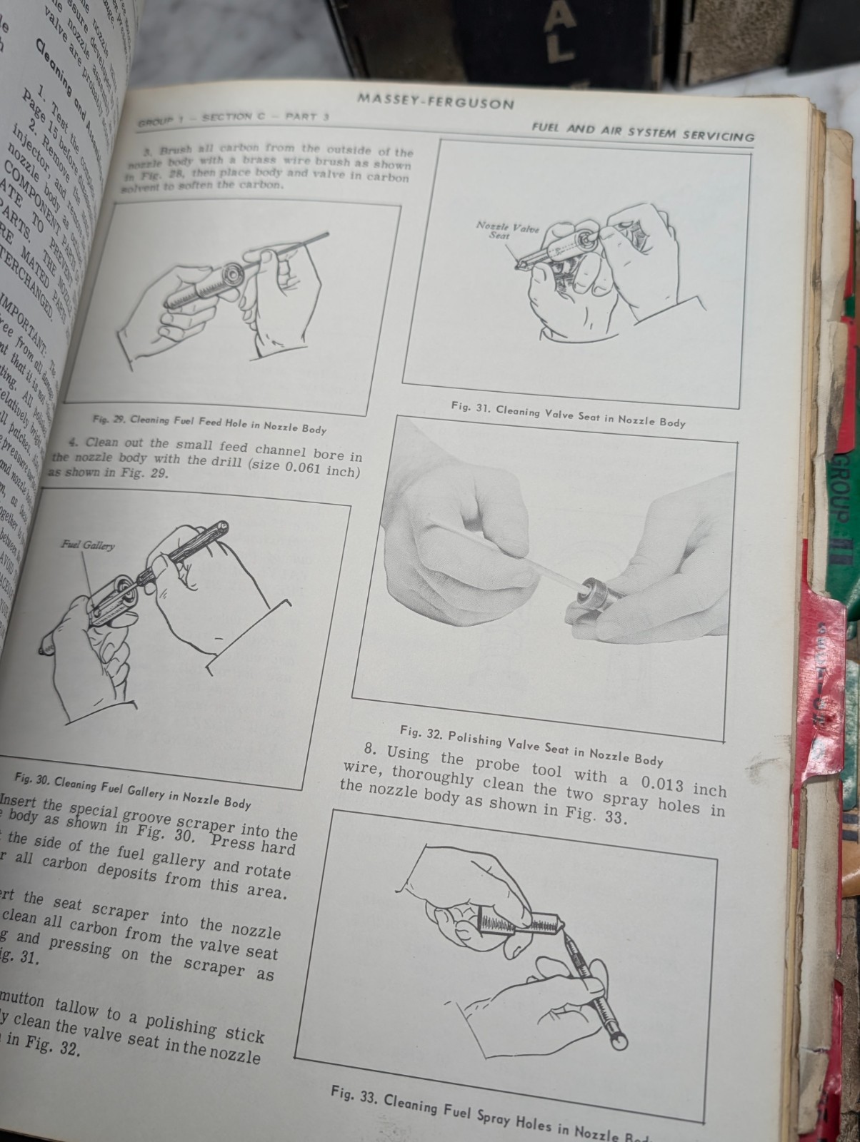 Massey-Ferguson Technical Maintenance Service Manual 5 Volumes Tractors+ MF 1969