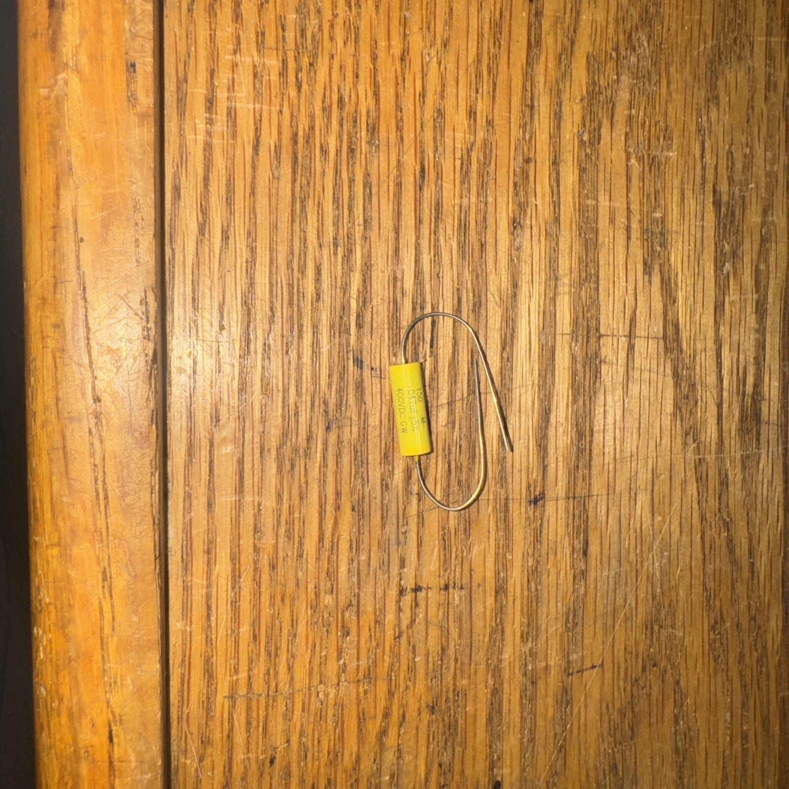 Cornell Dubilier .047uF 400v 5% Tolerance Axial Film Capacitor