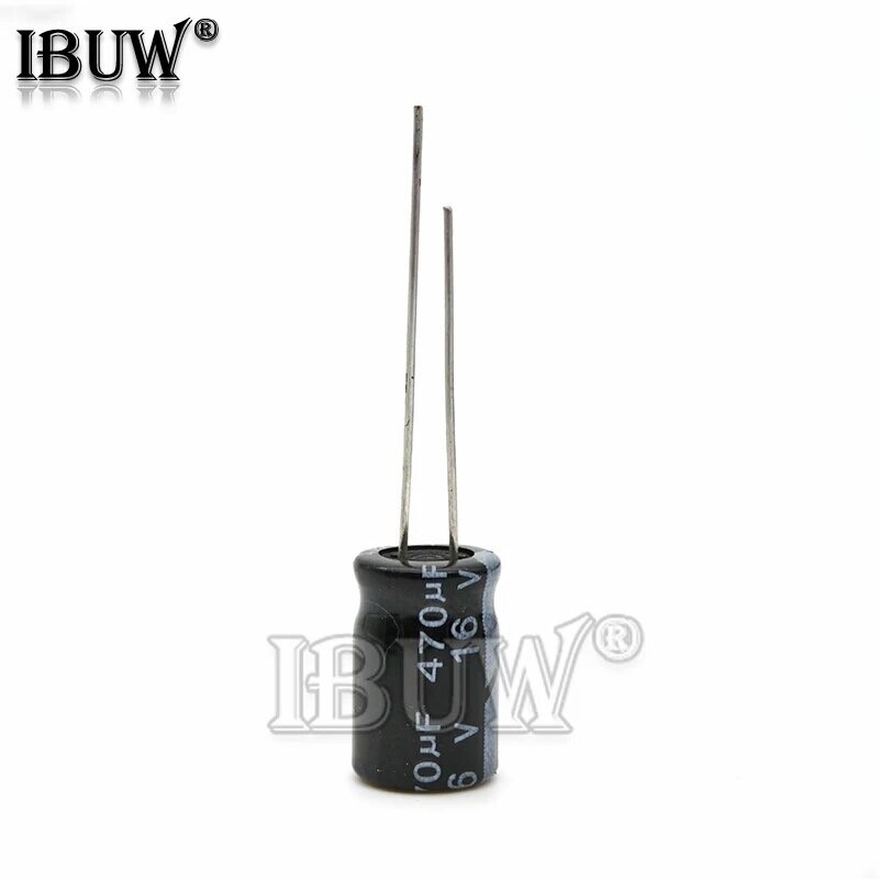5pcs Electrolytic Capacitor 10 16 25 50V 0.1uF-1000uF #B4