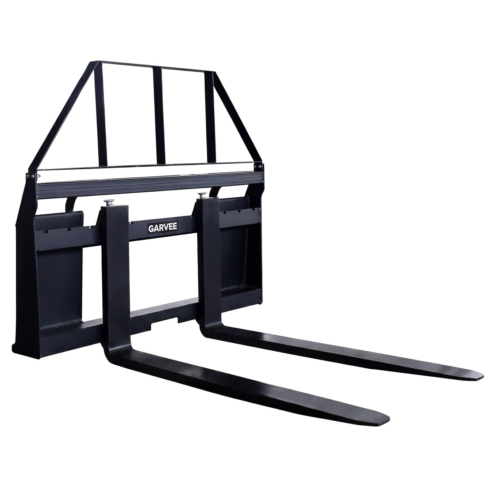 45″ Pallet Fork Frame with 48″ Fork Blades Universal Skid Steer Pallet Fork Atta