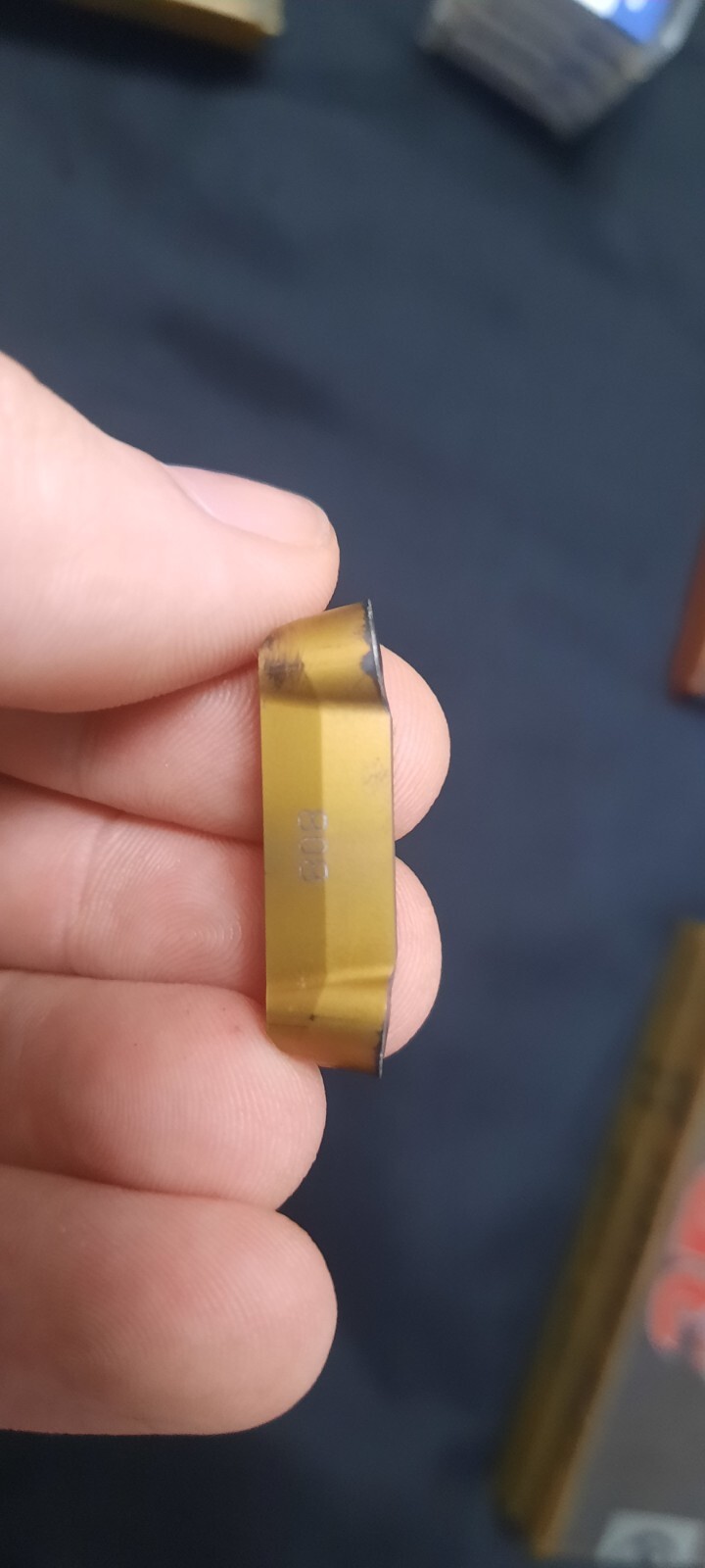 ISCAR GDMY 840F IC808 6404543 Carbide Grooving Inserts