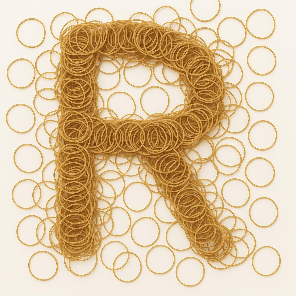 Plasticplace Rubber Bands Size 33 5 Lb Bulk Pack Approx. 4375 3.5 X 1/8