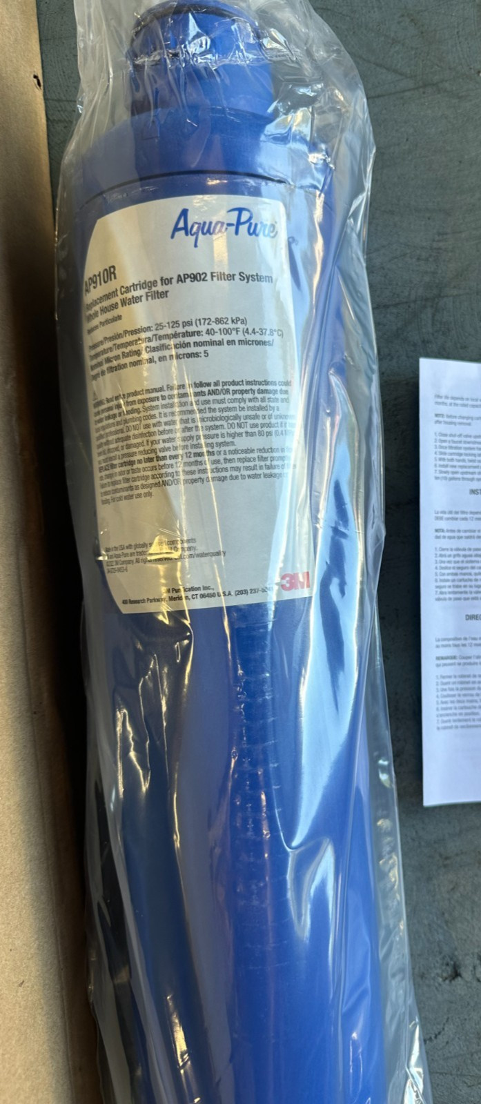 Aquapure AP910R – Whole House Replacement Cartridge Only